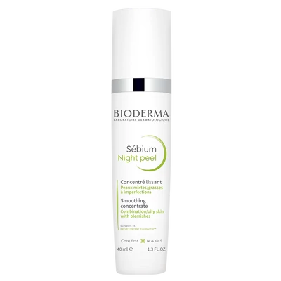 Bioderma Sebium Night Peel Gyengéden hámlasztó tisztító gél 40ml