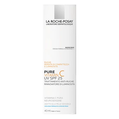 La Roche-Posay Pure Vitamin C SPF25 UV-védelem öregedés ellen 40 ml La Roche-Posay Pure Vitamin C SPF25 UV-védelem öregedés ellen 40 ml