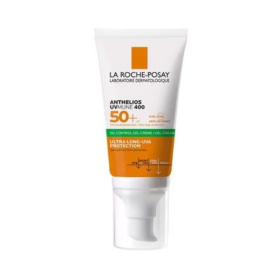 La Roche-Posay Anthelios UV-MUNE 400 Oil control mattító hatású SPF 50+ gél-krém arcra 50 ml