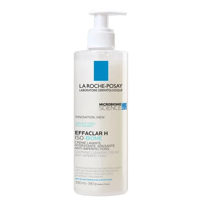 LA ROCHE-POSAY EFFACLAR ISO-BIOME BŐRNYUGTATÓ TISZTÍTÓ KRÉM 390 ml LA ROCHE-POSAY EFFACLAR ISO-BIOME BŐRNYUGTATÓ TISZTÍTÓ KRÉM 390 ml
