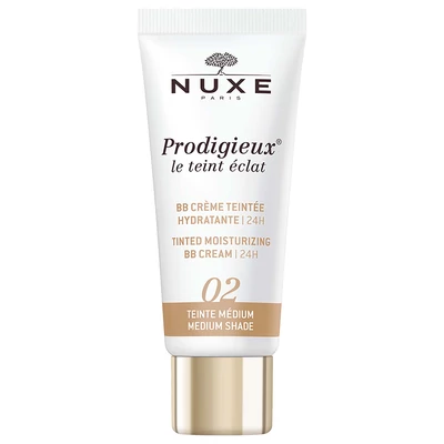 NUXE Prodigieux Színezett, hidratáló BB krém 02 MEDIUM árnyalat 30 ml NUXE Prodigieux Színezett, hidratáló BB krém 02 MEDIUM árnyalat 30 ml