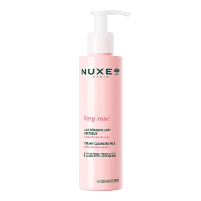 Nuxe VERY ROSE krémes arctisztító tej 200 ml Nuxe VERY ROSE krémes arctisztító tej 200 ml