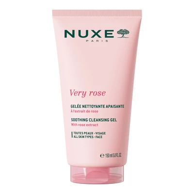 Nuxe VERY ROSE bőrnyugtató arctisztító gél 150 ml Nuxe VERY ROSE bőrnyugtató arctisztító gél 150 ml
