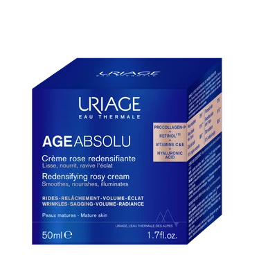 Uriage AGE ABSOLU BŐRTÖMÖRSÉGET FOKOZÓ, RÁNCTALANÍTÓ ARCKRÉM 50 ml Uriage AGE ABSOLU BŐRTÖMÖRSÉGET FOKOZÓ, RÁNCTALANÍTÓ ARCKRÉM 50 ml