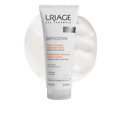 Uriage Dépiderm ragyogást fokozó habzó lemosó pigmentfoltos bőrre 100 ml Uriage Dépiderm ragyogást fokozó habzó lemosó pigmentfoltos bőrre 100 ml