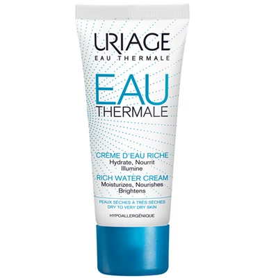 Uriage EAU THERMALE Hidratáló arckrém RICHE száraz bőrre 40ml Uriage EAU THERMALE Hidratáló arckrém RICHE száraz bőrre 40ml