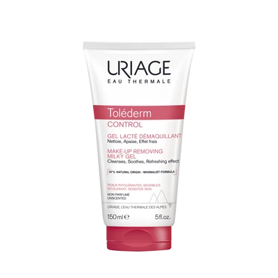 Uriage TOLÉDERM CONTROL SMINKLEMOSÓ TEJ GÉL 150ml