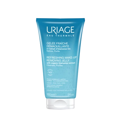 Uriage FRISSÍTŐ SMINKELTÁVOLÍTÓ GÉL 150 ml Uriage FRISSÍTŐ SMINKELTÁVOLÍTÓ GÉL 150 ml