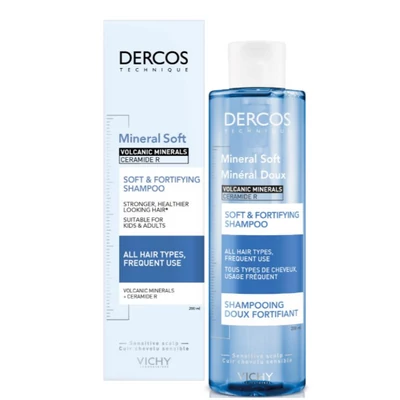 Vichy DERCOS Mineral Soft sampon 200 ml