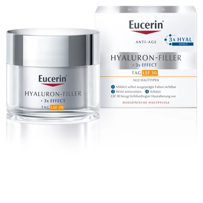 Eucerin Hyaluron-Filler Ráncfeltöltő nappali arckrém FF30 50ml Eucerin Hyaluron-Filler Ráncfeltöltő nappali arckrém FF30 50ml