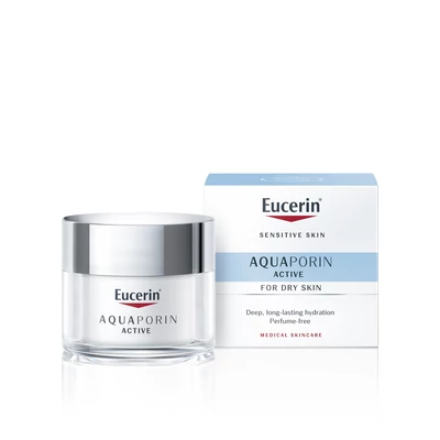 Eucerin AQUAporin ACTIVE Hidratáló arckrém száraz, érzékeny bőrre 50ml Eucerin AQUAporin ACTIVE Hidratáló arckrém száraz, érzékeny bőrre 50ml