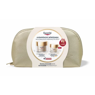 Eucerin Gold HYALURON-FILLER + ELASTICITY Karácsonyi csomag 2025 Eucerin Gold HYALURON-FILLER + ELASTICITY Karácsonyi csomag 2025