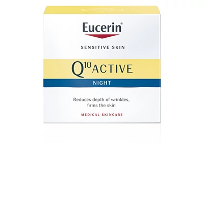 Eucerin Q10 ACTIVE Ránctalanító éjszakai arckrém 50mL Eucerin Q10 ACTIVE Ránctalanító éjszakai arckrém 50mL