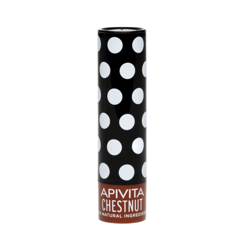 APIVITA Ajakápoló stift, színezett, gesztenyével 4,4 g