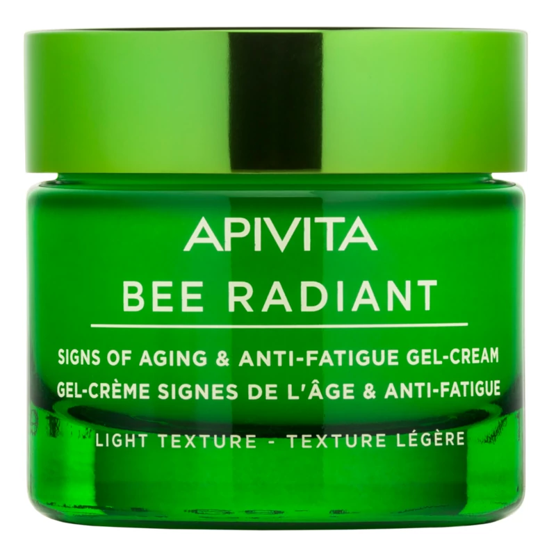 APIVITA BEE RADIANT Bőröregedés és fáradtság jelei elleni gél-krém LIGHT 50ml