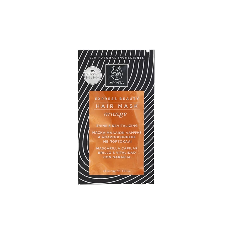 APIVITA Express hajmaszk - Fényt ad és revitalizál 20ml