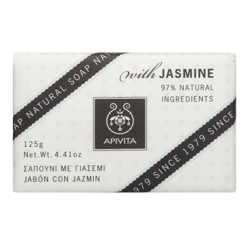 APIVITA Natúr szappan jázminnal, minden bőrtípusra 125g