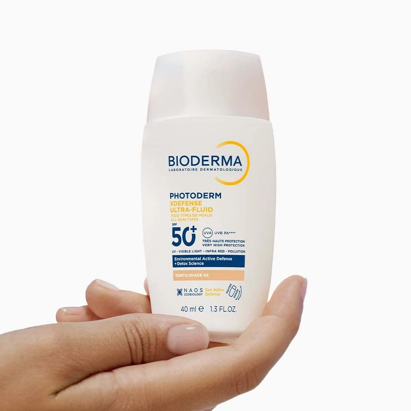 Bioderma Photoderm XDefense 02 (VILÁGOS) SPF50+ fényvédő tej 40 ml