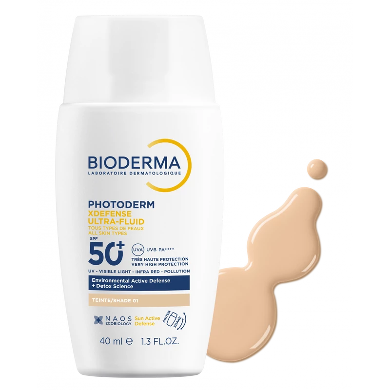 Bioderma Photoderm XDefense 01 (NAGYON VILÁGOS) SPF50+ fényvédő tej 40 ml