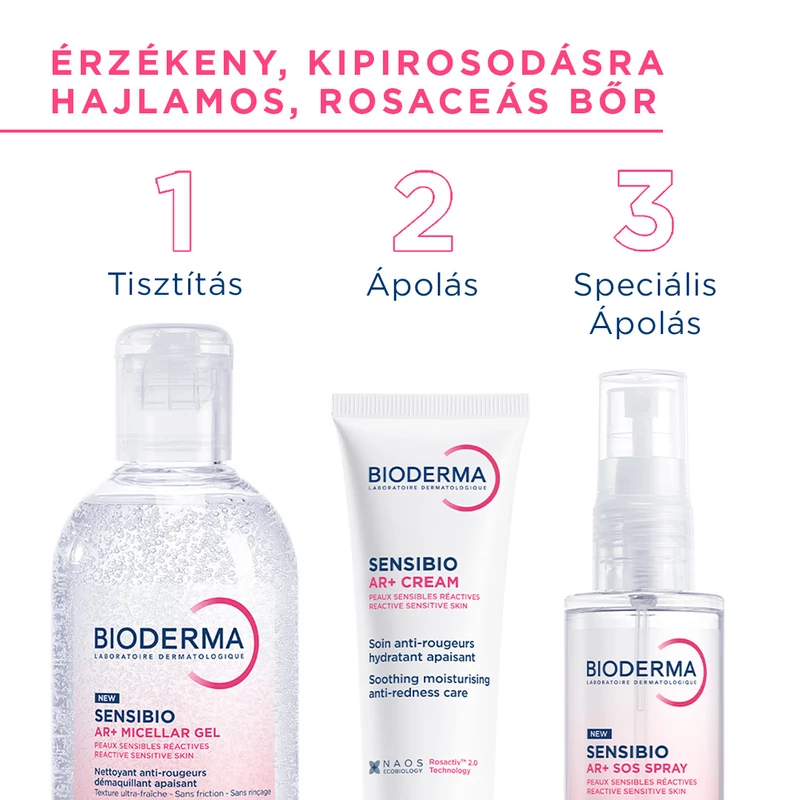Bioderma Sensibio AR+ SOS Spray 70 ml