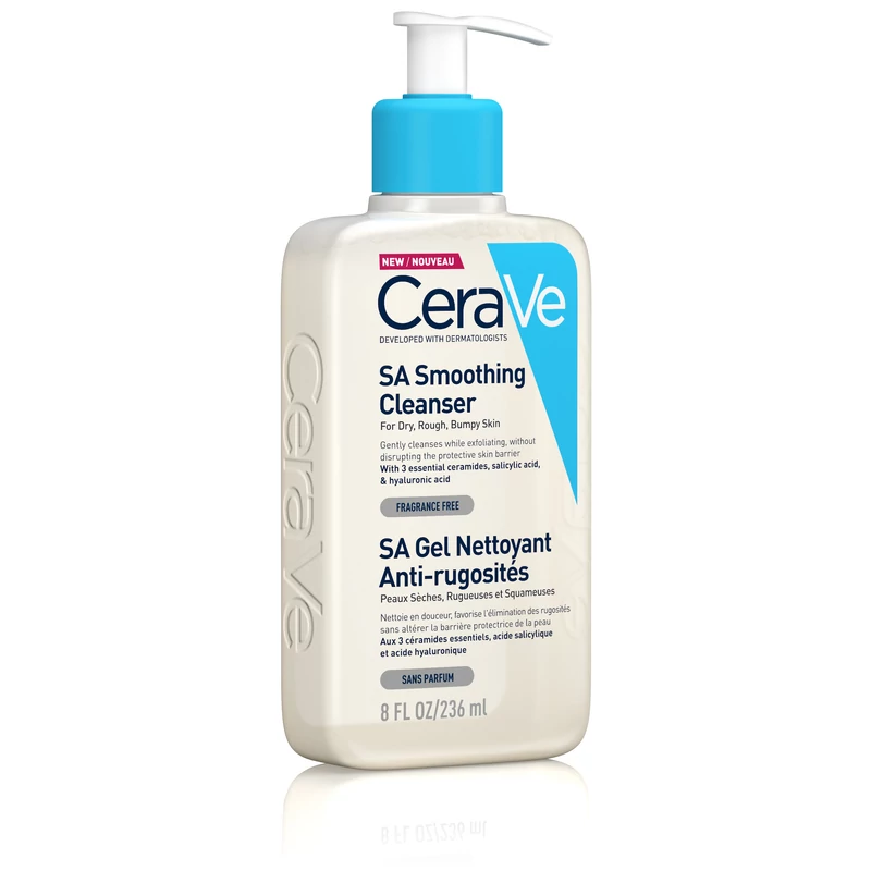 CeraVe SA Bőrsimító tisztító gél 236 ml