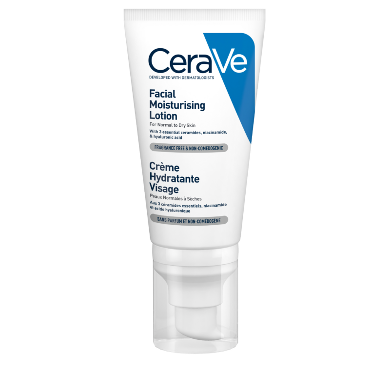 CeraVe Hidratáló arckrém normál és száraz bőrre 52 ml
