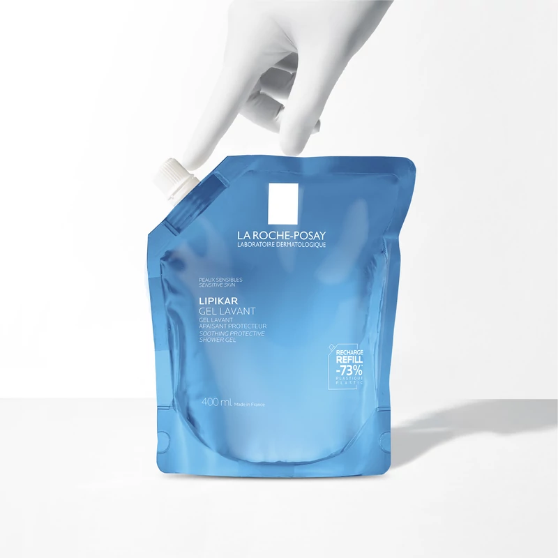 La Roche-Posay Lipikar tusfürdő gél utántöltős kiszerelés 400ml