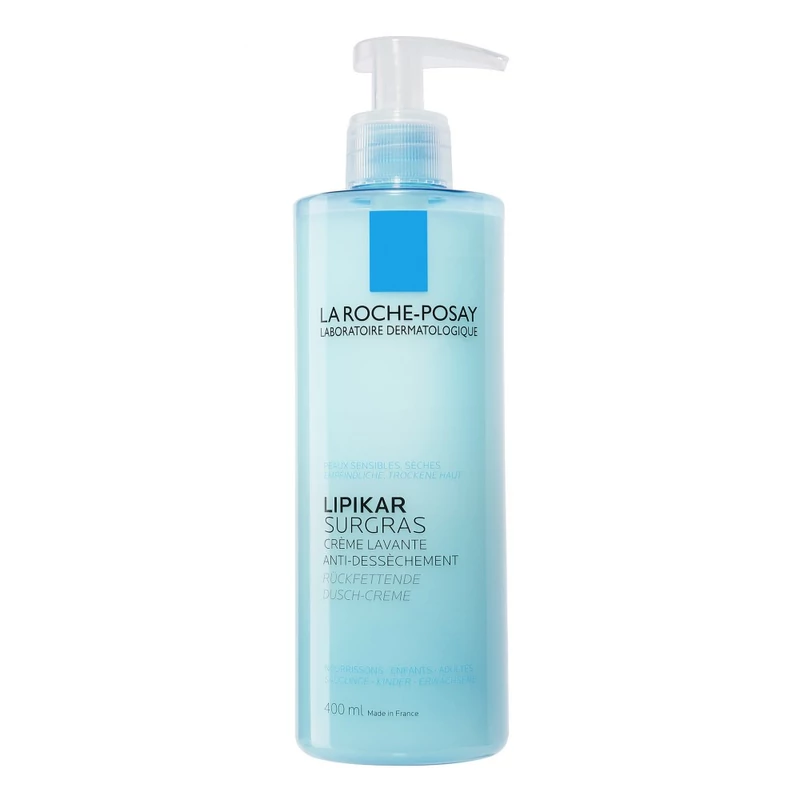 La Roche-Posay Lipikar Surgras koncentrált tusoló krém bőrszárazság ellen 400 ml