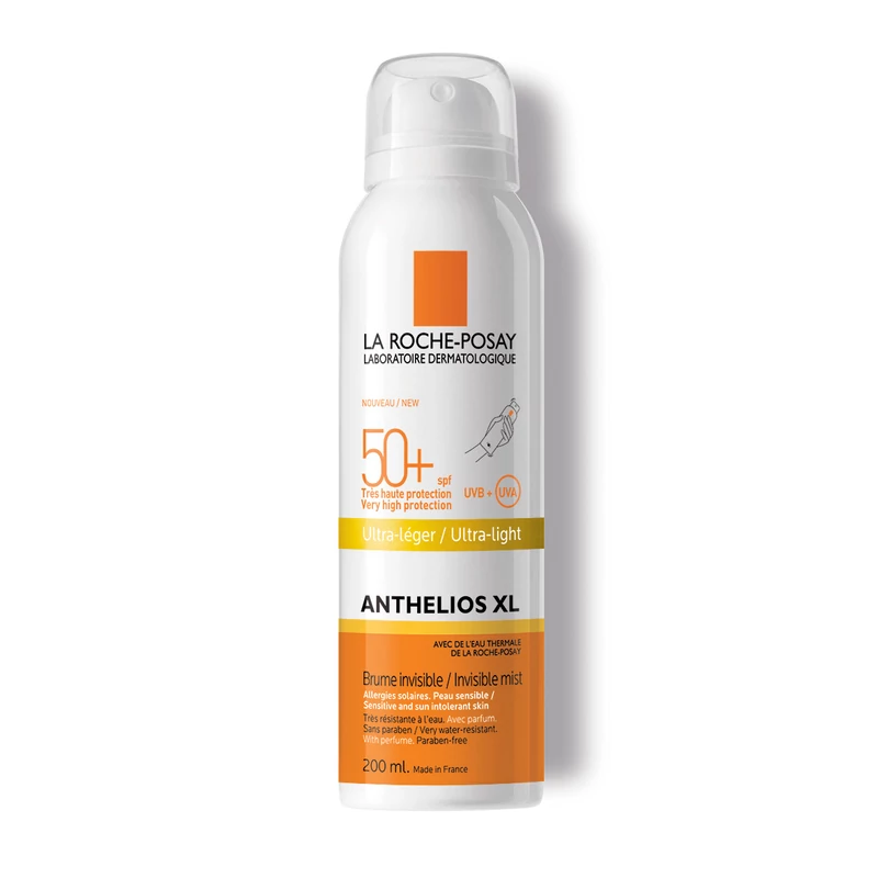 La Roche-Posay Anthelios XL SPF 50+ Friss Testpermet (Ultra Light Body Mist) 200 ml 