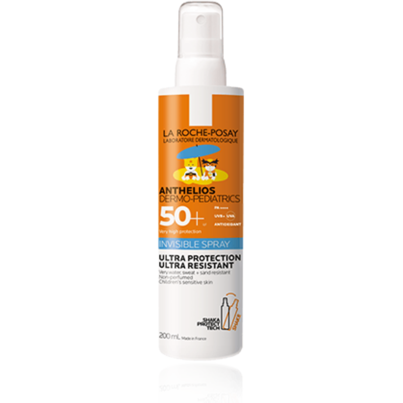 La Roche-Posay Anthelios Dermo-Pediatrics gyermek napvédő shaka spray SPF 50+ 200 ml