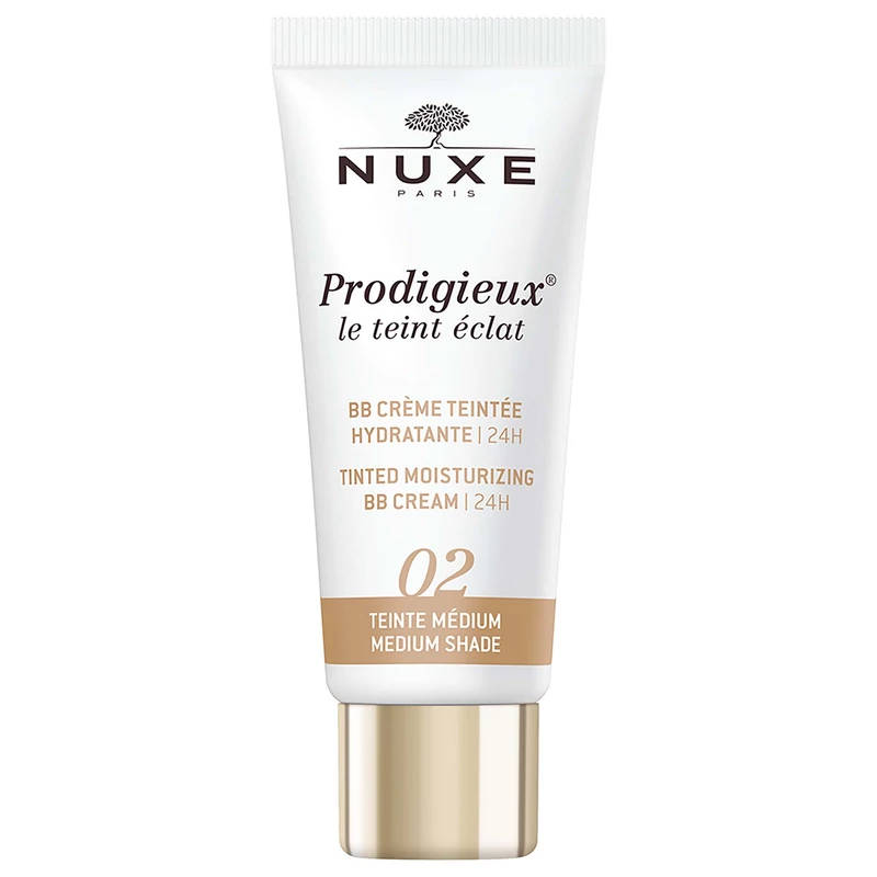 NUXE Prodigieux Színezett, hidratáló BB krém 02 MEDIUM árnyalat 30 ml