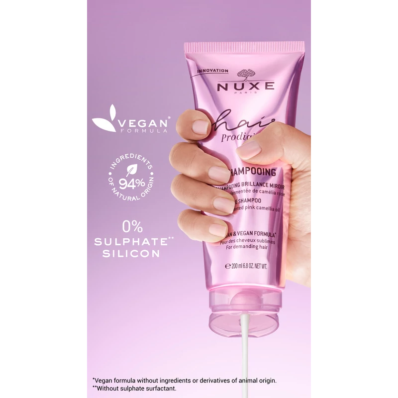 Nuxe HAIR PRODIGIEUX High Shine Shampoo – Fényesítő Sampon 200 ml