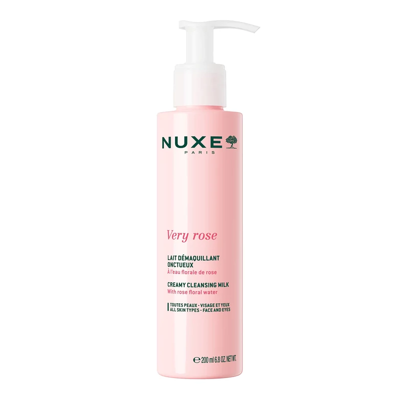 Nuxe VERY ROSE krémes arctisztító tej 200 ml