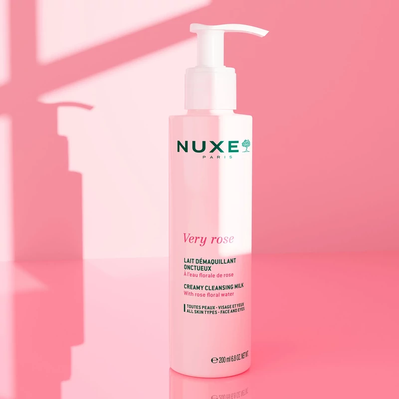 Nuxe VERY ROSE krémes arctisztító tej 200 ml