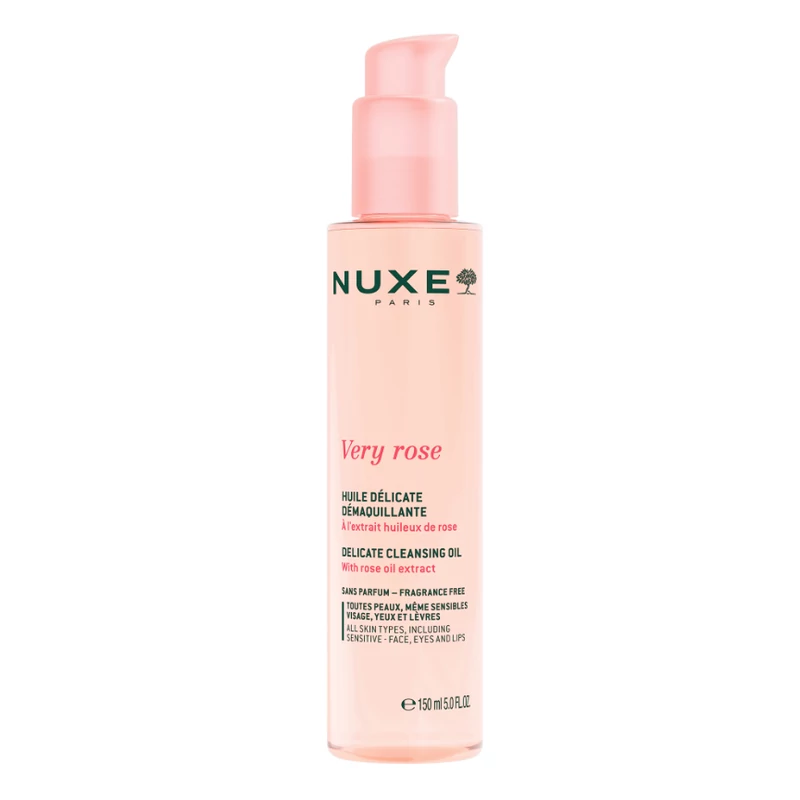 Nuxe VERY ROSE gyengéd arctisztító olaj