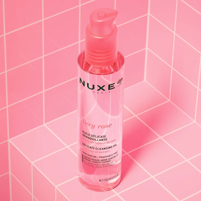 Nuxe VERY ROSE gyengéd arctisztító olaj