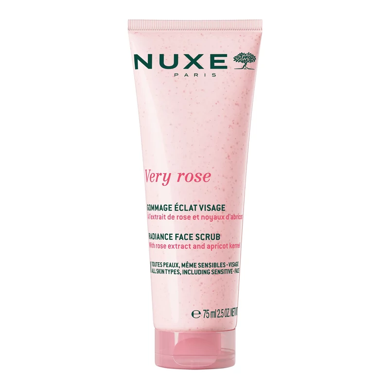 Nuxe VERY ROSE ragyogást fokozó arcradír 75 ml