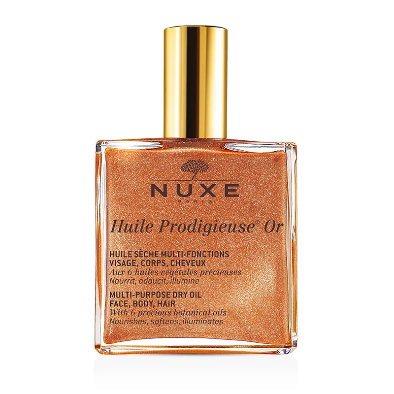 NUXE Huile Prodigieuse Or Többfunkciós arany-csillámos száraz olaj arcra, testre, hajra 100ml spray