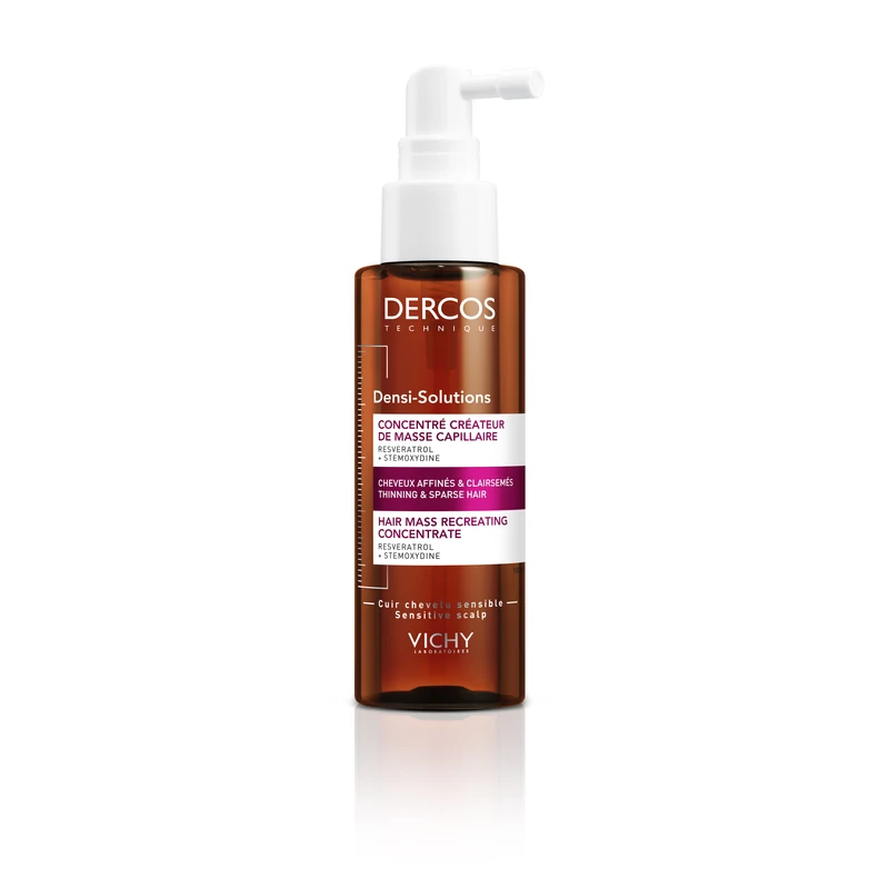 Vichy Dercos Densi-Solutions hajsűrűség fokozó koncentrátum elvékonyodott & megritkult hajra 100 ml