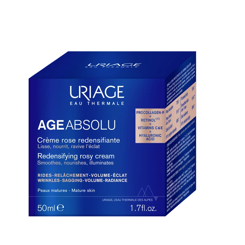 Uriage AGE ABSOLU BŐRTÖMÖRSÉGET FOKOZÓ, RÁNCTALANÍTÓ ARCKRÉM 50 ml
