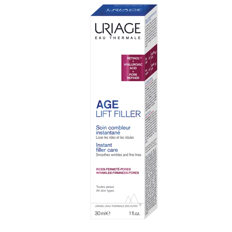 Uriage AGE LIFT FILLER AZONNALI RÁNCFELTÖLTŐ ÉS BŐRTÖKÉLETESÍTŐ ARCKRÉM 30 ml