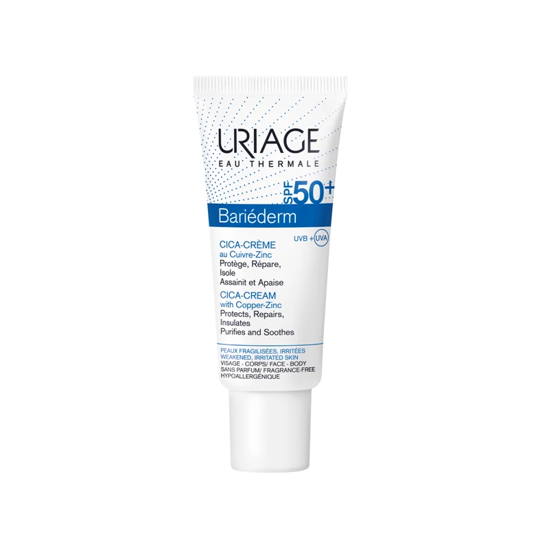 Uriage BARIEDERM CICA CU-ZN SPF50+ krém 40ml