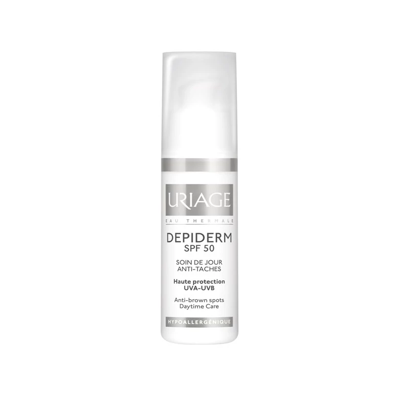 Uriage DÉPIDERM Krém SPF50 barna foltok ellen 30ml