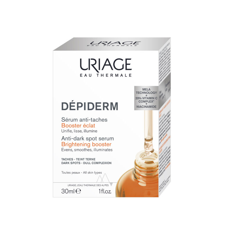 Uriage Dépiderm barna foltok elleni szérum ragyogást fokozó booster 30 ml