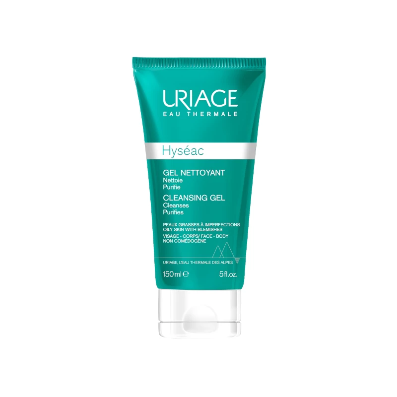 Uriage HYSÉAC habzó tisztitó gél zsíros bőrre 150ml