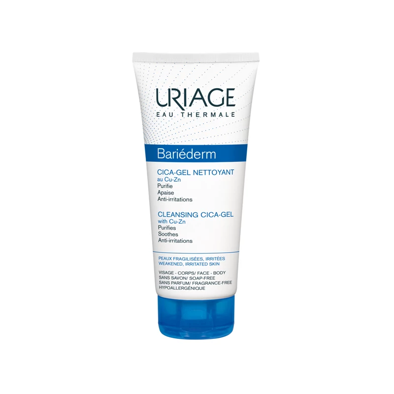 Uriage Bariederm Cica CU-ZN+ Mosakodógél irritált bőrre 200ml