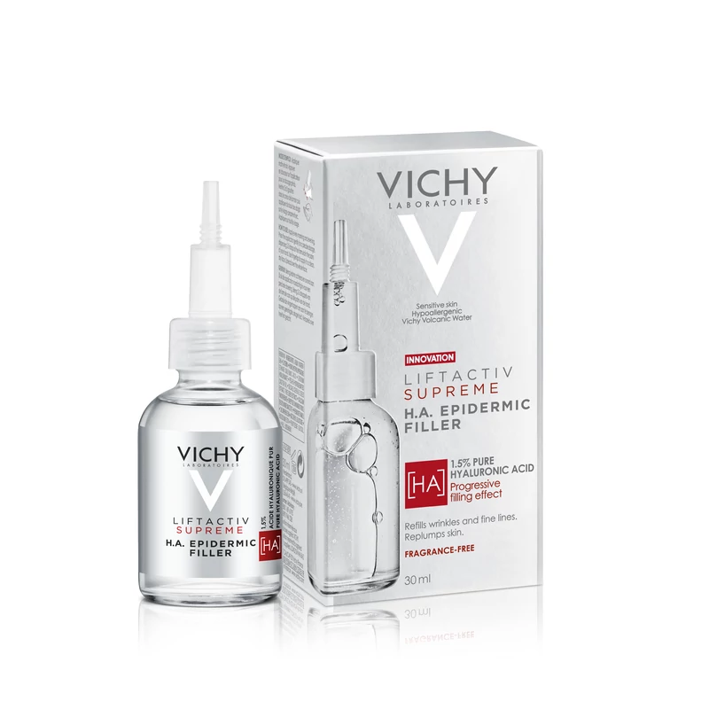 Vichy Liftactiv Supreme H.A. Epidermic Filler Hialuronsavas ránctalanító szérum 30 ml