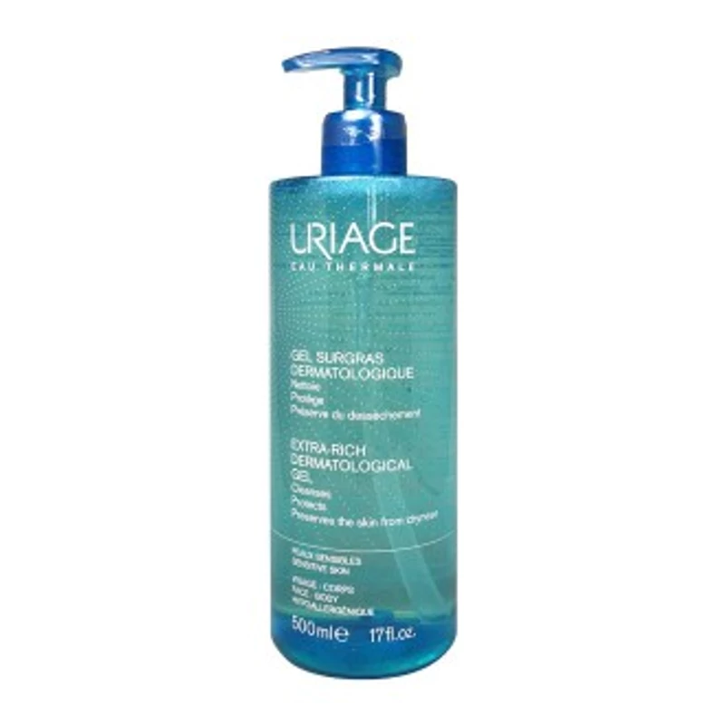 Uriage SURGRAS LIQUIDE DERMATOLOGIQUE tusfürdő száraz bőrre 500 ml