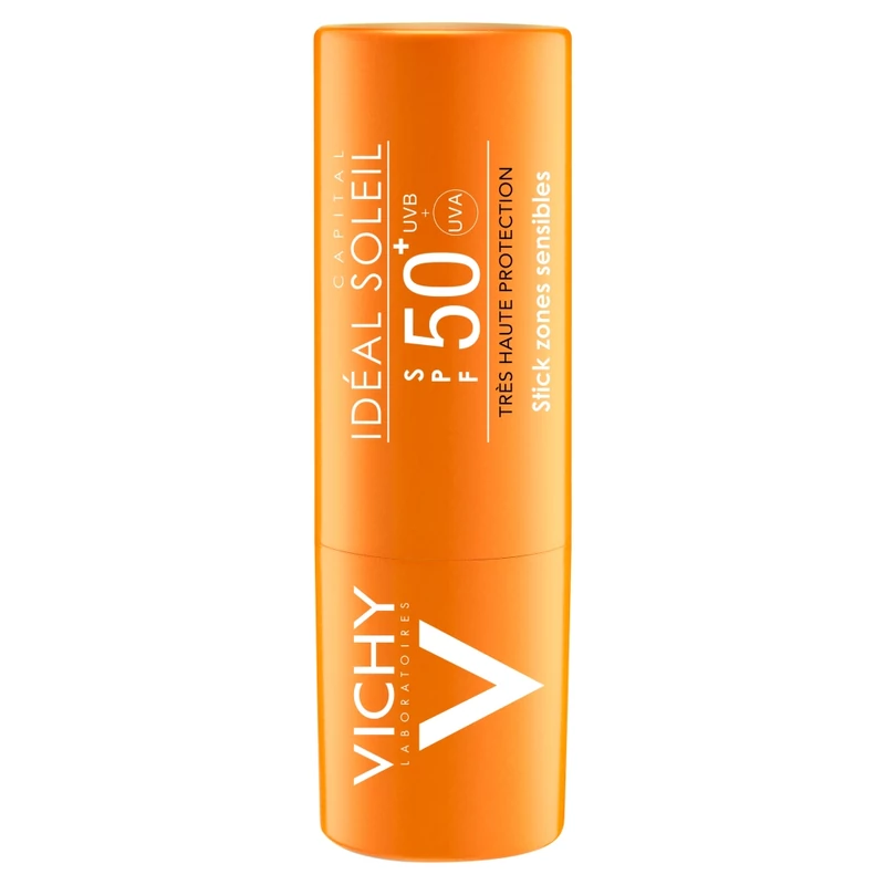 Vichy Ideál Soleil napvédő stift érzékeny területekre SPF 50+ 9 g