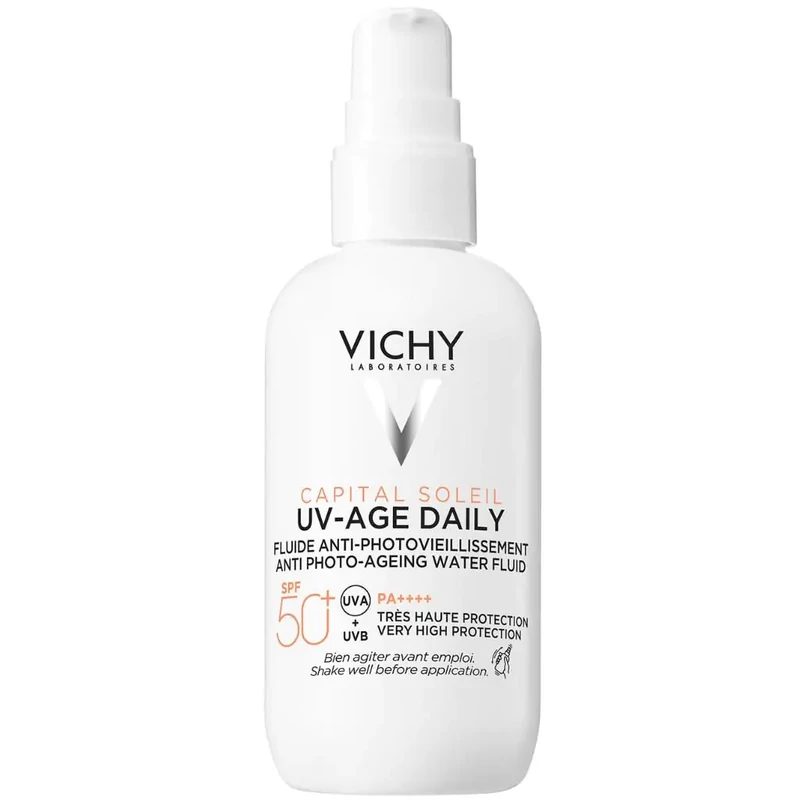 Vichy Capital Soleil UV-Age Daily fényvédő fluid photo-aging ellen SPF50+ 80ml